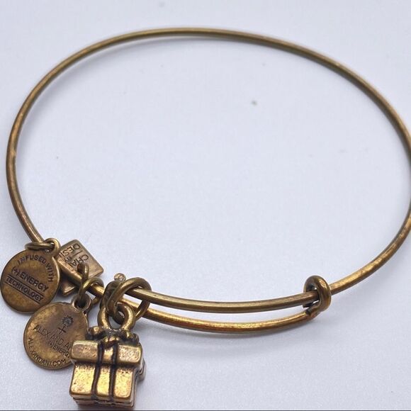 Alex & Ani Gold tone Gift Present‎ Bracelet bangle - Picture 3 of 4